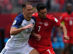 Canadá luta para empatar a Bósnia-Herzegovina na estreia da Copa do Mundo