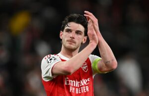 ‘Tranque ou fique fora’ Declan Rice envia mensagem aos rivais do Arsenal