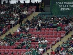Lugares vazios em Guadalajara no primeiro dia da Copa do Mundo