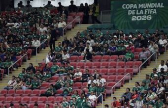 Lugares vazios em Guadalajara no primeiro dia da Copa do Mundo