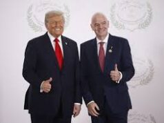 O presidente da FIFA, Gianni Infantino, discute o Irã e a ausência de Omar Arten na Copa do Mundo