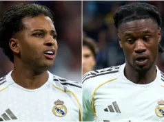 Rodrygo Goes e Eduardo Camavinga supostamente lideram a lista de seis jogadores de transferência de saída do Real Madrid de José Mourinho