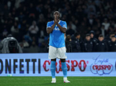 Lukaku pede preço definido em € 10 milhões pelo Napoli