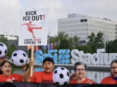 Trabalhadores sindicais do estádio SoFi estão ameaçando greve antes do início da Copa do Mundo dos EUA