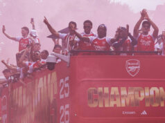 Os campeões recebem o amor que merecem