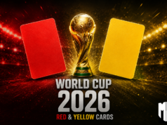Cartões Vermelhos e Amarelos da Copa do Mundo FIFA de 2026