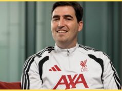 Iraola ‘pronto para o desafio’ com confirmação da nomeação do Liverpool
