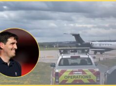 (VÍDEO) Iraola atinge Andoni no aeroporto John Lennon