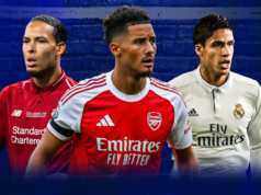 William Saliba iguala o recorde de todos os tempos – o zagueiro mais valioso da história do Transfermarkt