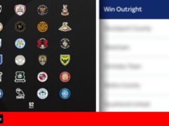 Vencedor do título definitivo da EFL League One, probabilidades de promoção e rebaixamento