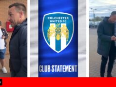 Os fãs reagem após o colapso da aquisição planejada de Colchester pelo consórcio com John Terry