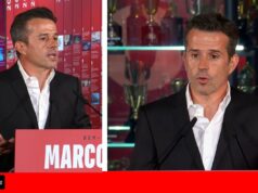 Marco Silva explica porque deixou o Fulham na conferência de imprensa como novo treinador do Benfica