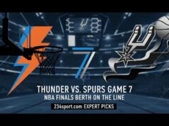 Previsões do jogo 7 do Thunder x Spurs