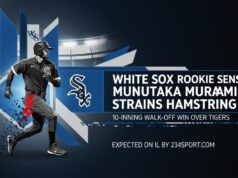 O novato do White Sox está nervoso