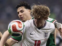 Gordon, uma adaga incansável para a banda derrotar o México