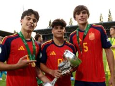 O Córdoba CF e metade do campeonato acompanham de perto Andrés Cuenca e Morante, do Adamuco, dois dos novos campeões europeus sub-19