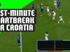 Drama tardio do VAR quando a Croácia negou o empate