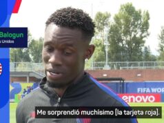 Bélgica “surpresa” com decisão da FIFA sobre Balogun e estuda “todas as opções possíveis”
