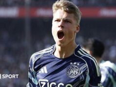 Notícias sobre transferência de Sean Steur: Newcastle completa contratação de £ 23 milhões do meio-campista do Ajax