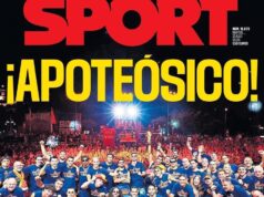 Capa SPORT de hoje, terça-feira, 21 de julho de 2026