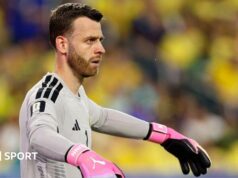 Goleiro escocês Gunn assina pelo San Jose Earthquakes