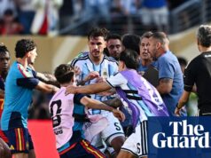 Cenas feias da derrota da Argentina na final da Copa do Mundo – vídeo | Copa do Mundo