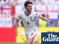 Declan Rice vence batalha física e é titular pela Inglaterra contra a Argentina | Campeonato Mundial de 2026
