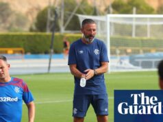 O novo técnico do Rangers, Derek McInnes, foi suspenso por quatro jogos por pênaltis do Celtic | Primeira liga escocesa