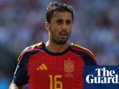 Golpe para o Manchester City, Rodri afastado por mais tempo devido a lesão nas costas | Cidade de Manchester