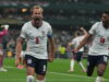Relatório, resultado e gols enquanto os Três Leões derrotam os anfitriões com impressionantes 10 jogadores