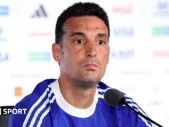 Semifinal da Copa do Mundo Inglaterra-Argentina 2026: Lionel Scaloni sobre política