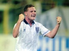 “Fiquei muito emocionado, trouxe de volta todas as lembranças de 1990, e tudo que eu fazia todos os dias me veio à mente – não consegui dormir naquela noite”, Paul Gascoigne quebrou o hábito de não assistir futebol, e as emoções ressurgiram.