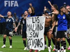 A FIFA pode sancionar a Argentina por causa da bandeira das Malvinas?