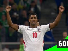 Bellingham lidera a Inglaterra contra o México