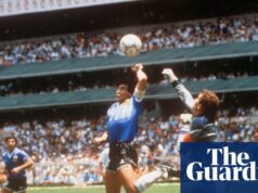 Vingadores astecas? Inglaterra volta ao cenário do infame handebol de Maradona | Inglaterra