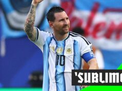Finalização ‘sensacional’ de Messi dá liderança à Argentina