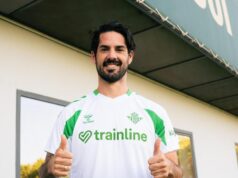 “O futebol é a minha paixão, adoro o que faço e espero poder fazê-lo sem dor e trazer muita alegria ao Betis”