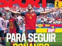 Capa SPORT de hoje, sábado, 11 de julho de 2026
