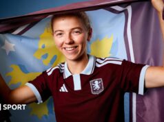 Superliga Feminina: Aston Villa contrata a meio-campista norueguesa Justine Kielland