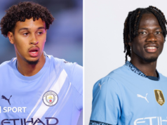 O que aconteceu no dia da exibição do empréstimo do Man City?