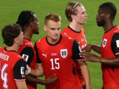 Qual é a classificação atual da Áustria na FIFA antes da partida da Copa do Mundo de 2026 contra a Espanha?