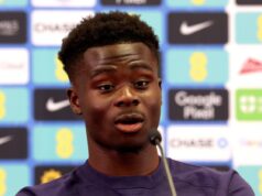 “Mas agora” Saka lança uma grande atualização de condicionamento físico antes da partida com a Noruega