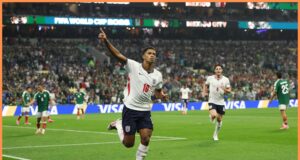 Dois gols de Bellingham dão vantagem à Inglaterra contra o México