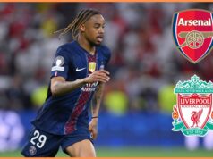 Arsenal e Liverpool recebem nova atualização sobre Bradley Barcola