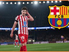 O preço pedido pelo grande atacante do Atlético de Madrid foi aumentado