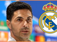 Arsenal perde liderança do Real Madrid