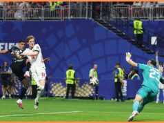 A Inglaterra vence a Argentina por 1 a 0 graças a um gol de Anthony Gordon