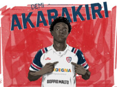 Cagliari contratou Akarakiri, o impressionante agente livre de 18 anos do Everton