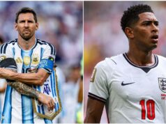 Inglaterra enfrenta Argentina pelo último lugar • Sahara Football