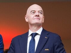 Gianni Infantino, torce pela sua candidatura